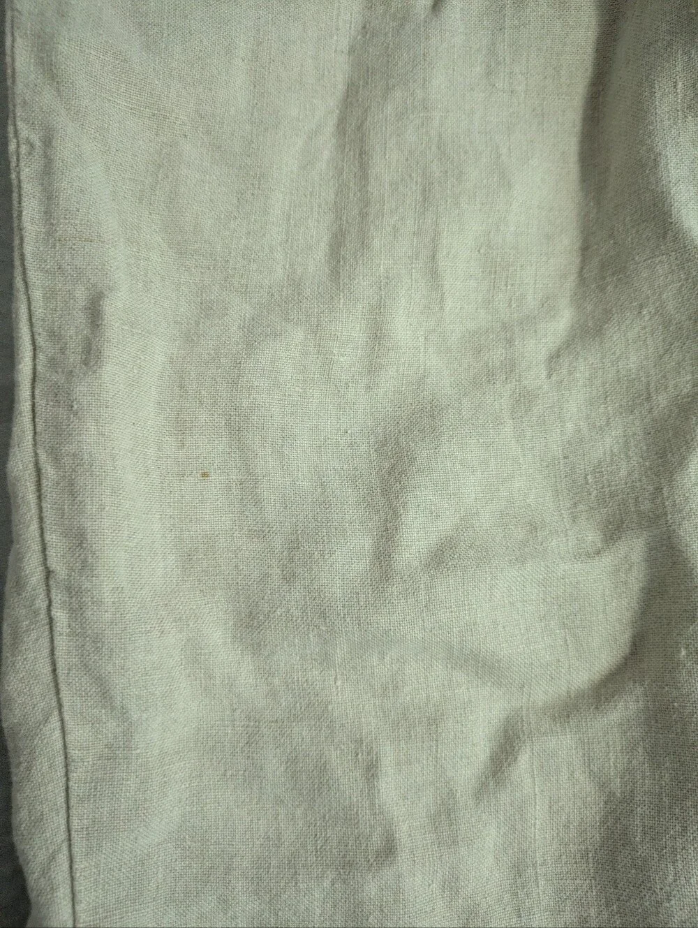 Eddie Bauer 100% Linen Pants Men’s 34x30 Beige Pleated Chino Coastal Old Money